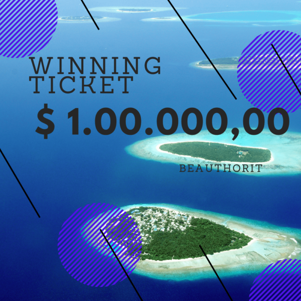 Winner Ticket - $ 1.000.000,00